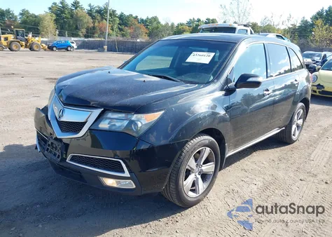 2011 Acura Mdx Technology Package from USA, damaged, VIN 2HNYD2H68BH536988